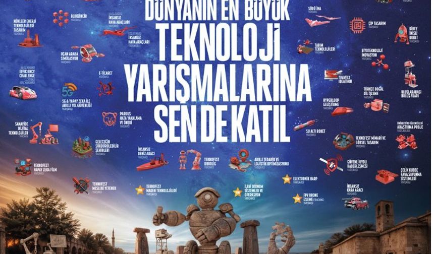 TEKNOFEST’te bu yıl 52 ana, 127 alt kategoride yarışılacak