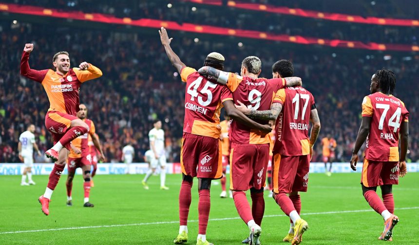 Galatasaray'ın iç sahadaki yenilmezlik serisi 30 maça çıktı