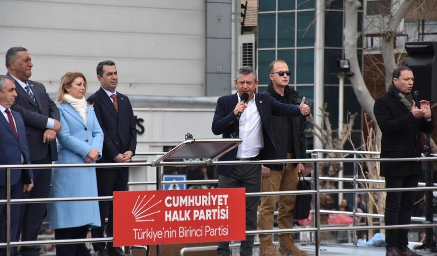 Özgür Özel: Sandık istiyoruz, erken seçim istiyoruz