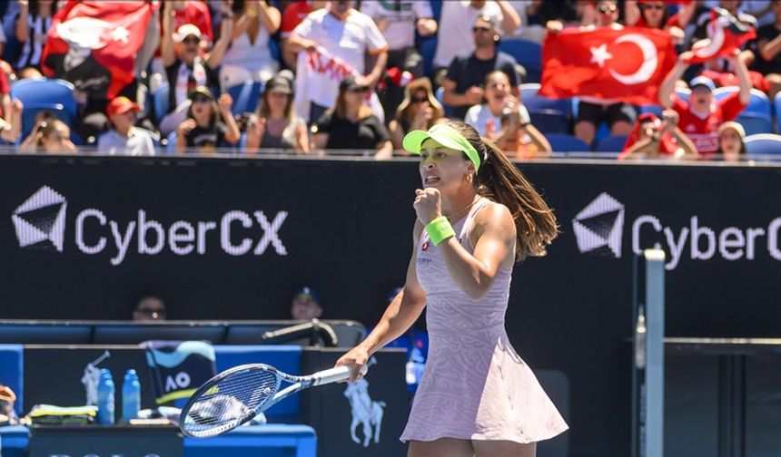 Milli tenisçi Zeynep Sönmez, kadınlar dünya sıralamasında 79'unculuğa yükseldi