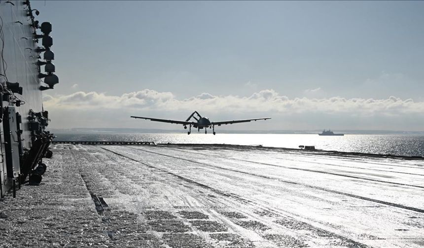 Bayraktar TB3 SİHA'dan NATO tatbikatında gövde gösterisi