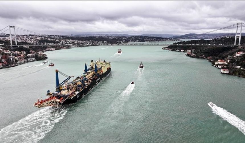 Türk boğazlarındaki gemi hareketliliği 2025'te 84 bin 640'a ulaştı