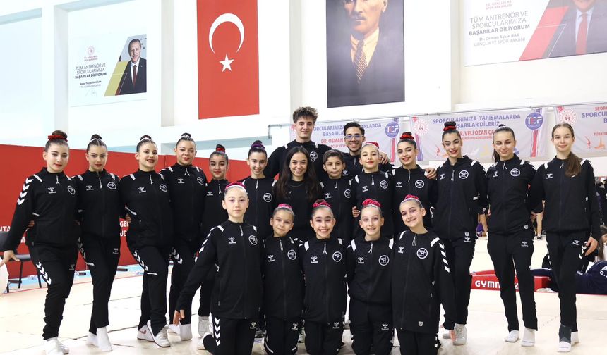 Ankara cimnastiği yükselişte