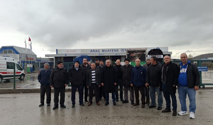 İvedik TÜVTÜRK’te hayatını kaybeden Melih Okan Keskin için basın açıklaması