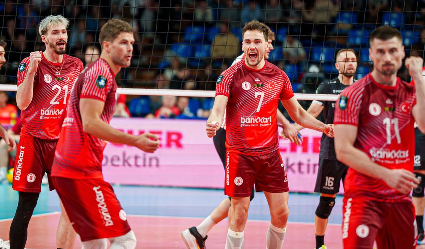 Ziraat Bankkart yarı final için smaç vuracak