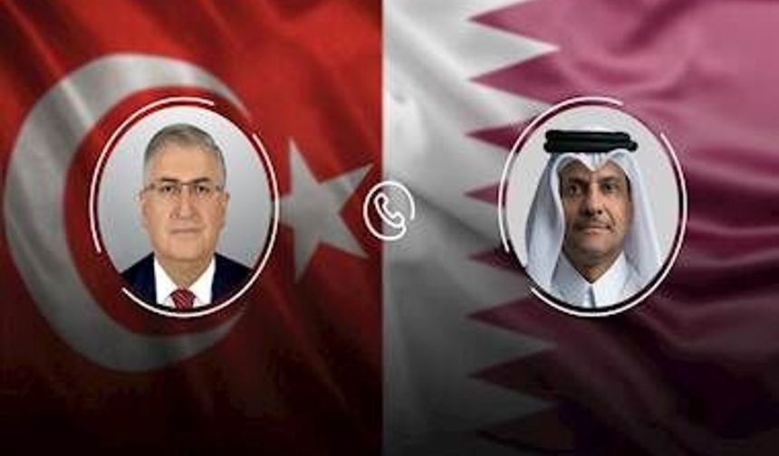 Bakan Güler ile Katarlı mevkidaşı görüştü