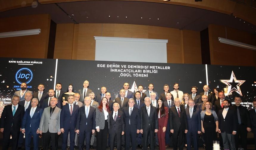 Demir ve Demirdışı metallerde şampiyonlara ödül verildi