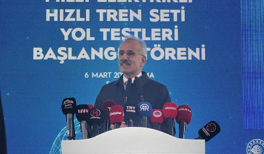 Bakan Uraloğlu: Demiryolu ağımızı 2053 yılına kadar, 28 bin 590 kilometreye yükseltmeyi planladık