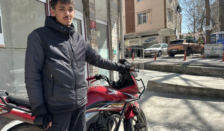 Fahri müfettiş, trafikte tartıştığı motokuryeye 11 bin lira ceza uygulattı