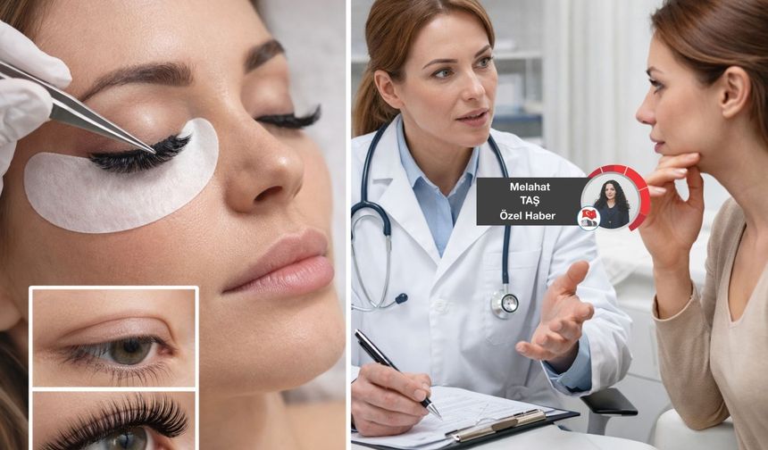 Eğitimsiz ellerde yapılan kirpik gözlerinize zarar verebilir