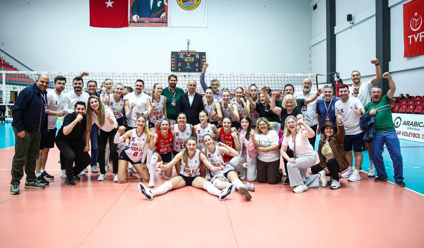 TED Ankara Kolejliler play-off’a galibiyetle başladı