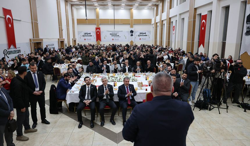 Başkan Özarslan, BBP tarafından düzenlenen iftar programına katıldı