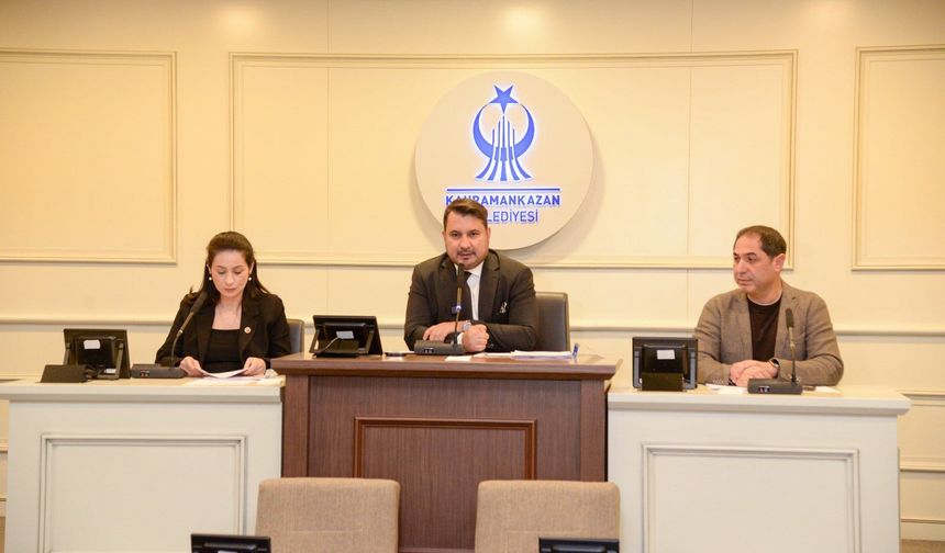 Kahramankazan Belediye Meclisi’nde Ramazan gündemi: İftiralara rağmen ramazan bereketi sürüyor