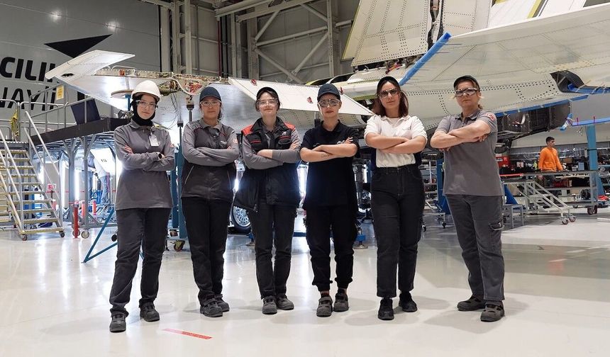 Milli muharip uçak KAAN'a Türk kadınının imzası