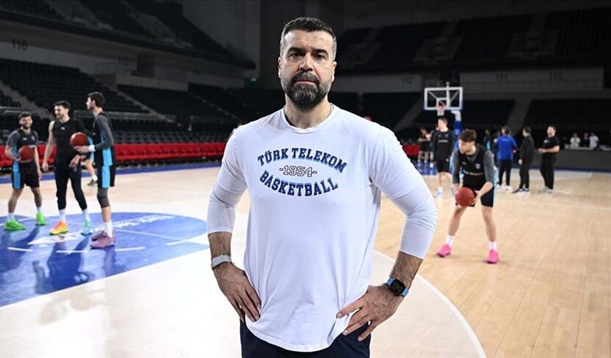 Türk Telekom Başantrenörü Erdem Can'ın odağı BKT Avrupa Kupası çeyrek finali