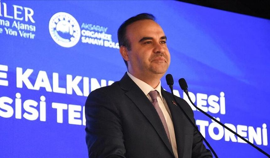 Bakan Kacır: Türkiye'yi yüksek katma değerli üretimin adresi haline getirdik