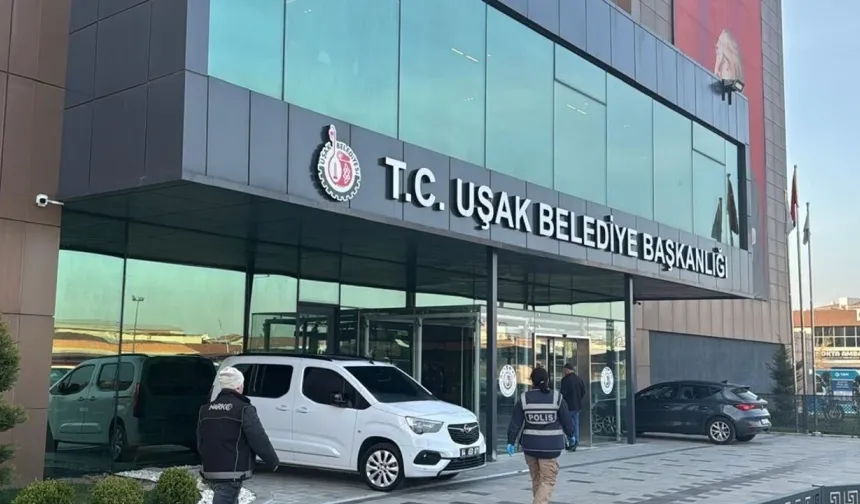 Uşak Belediyesi'ne yönelik 'rüşvet' soruşturması: 4 şüpheli adli kontrolle serbest bırakıldı