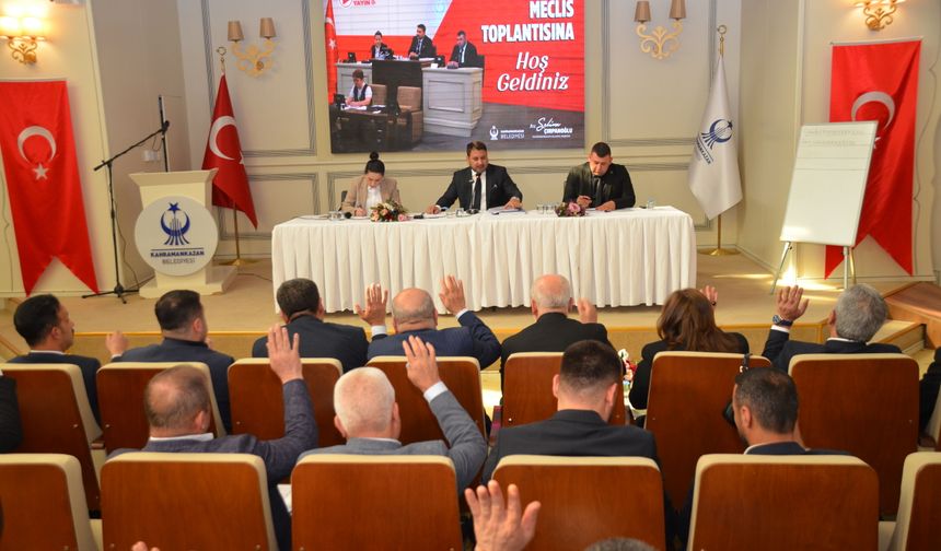 Kahramankazan Belediyesi faaliyet raporu kabul edildi