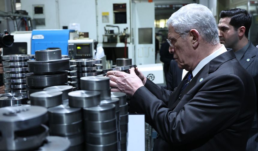 Dervişoğlu'ndan fabrika ziyareti