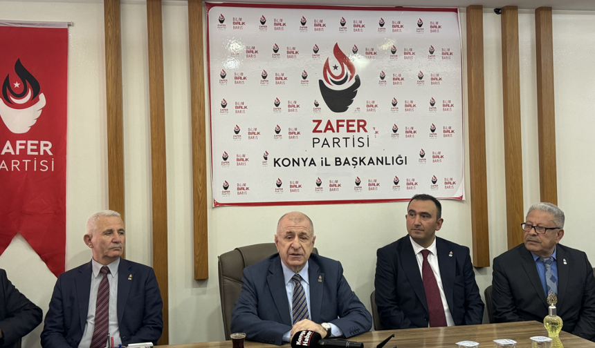 Zafer Partisi Genel Başkanı Özdağ, Konya'da ziyaretlerde bulundu