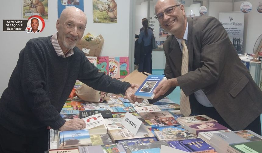 Ankaralı gazeteciler kitap fuarında