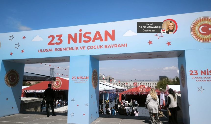 Mecliste çocuk şenliği