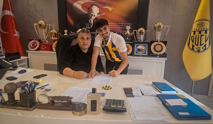 Ankaragücü, Miraç Şimşek ve Mervan Yusuf Yiğit ile sözleşme uzattı