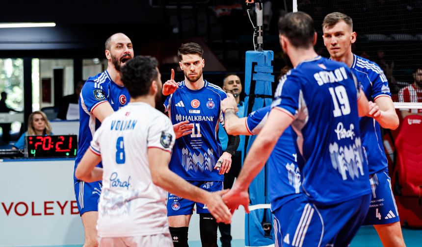 Halkbank Play-Off'ta seriye tutundu