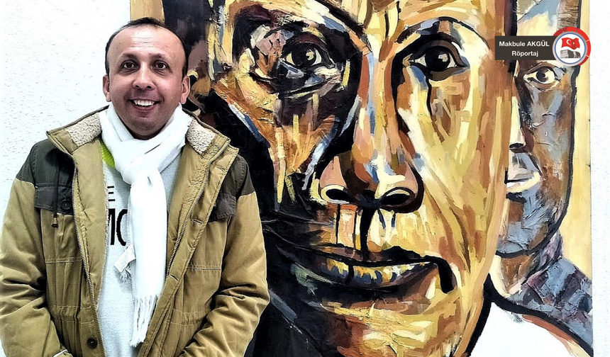 “Kolaj tekniği tarzımı oluşturuyor”