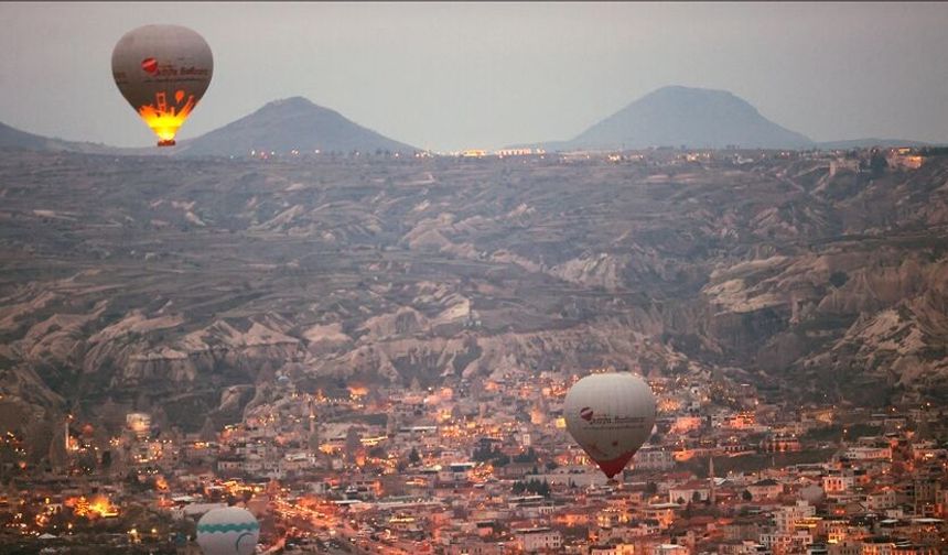 Kapadokya'nın masalsı coğrafyası film üssü oluyor