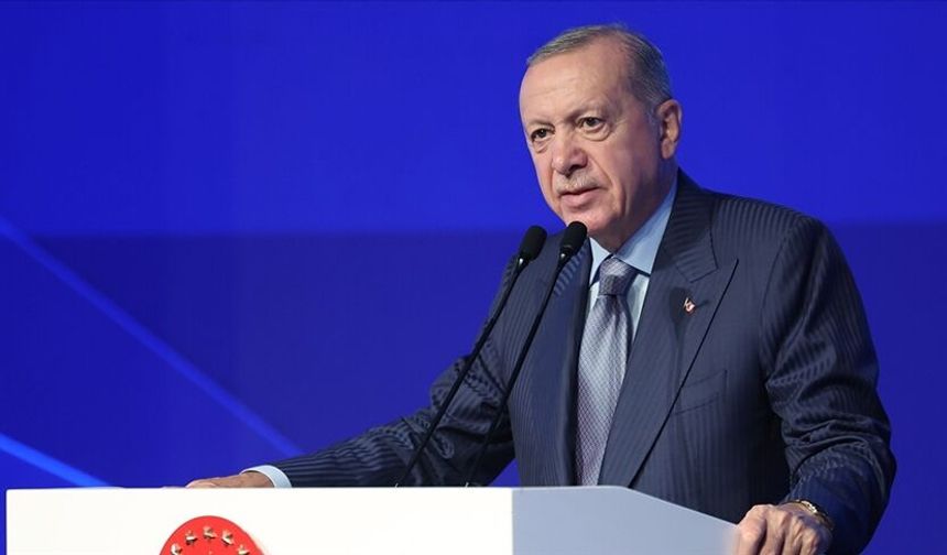 Cumhurbaşkanı Erdoğan: Barajlarımız doluyor, su kaynaklarımız yenileniyor