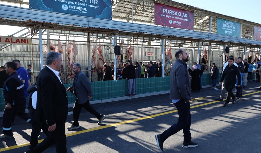 Pursaklar’da Kurban Bayramı Hizmetine Tam Not