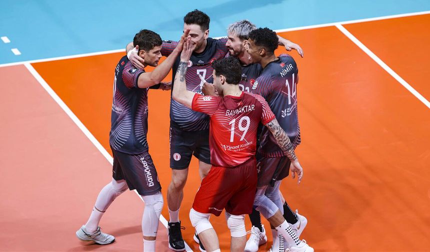Ziraat Şampiyonlar Ligi'nde final için smaç vuracak