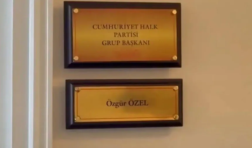 Özgür Özel'in TBMM'deki 'unvanı' değişti