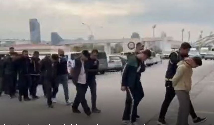Ankara’da silahlı paylaşım yapanlara operasyon: 19 gözaltı