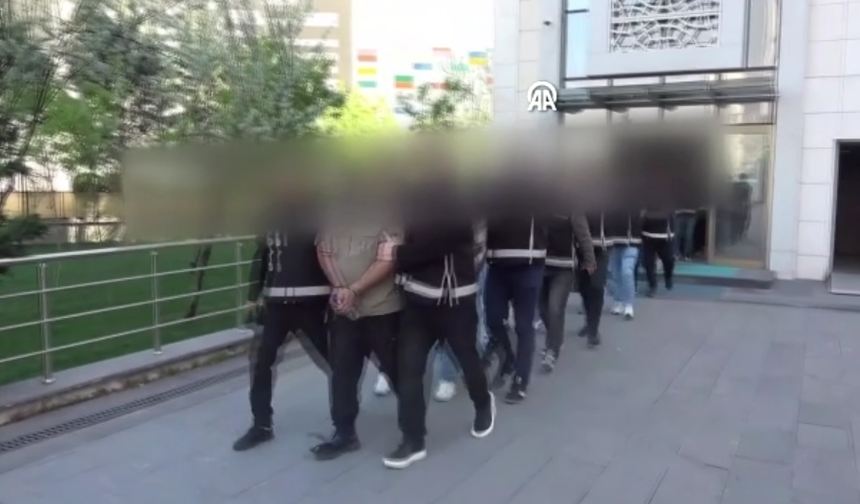 Ankara merkezli 6 ilde düzenlenen organize suç örgütü operasyonunda 6 zanlı tutuklandı