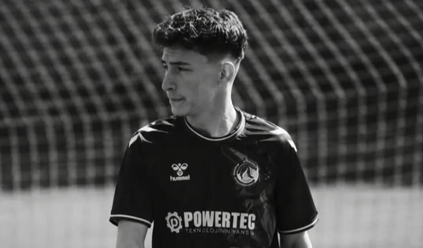 Keçiörengücü'nün genç futbolcusu Abdullah, kazada hayatını kaybetti