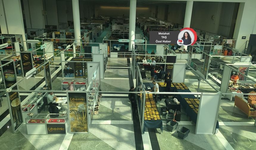 ATO Congresium’da tesbih ve doğal taşlar fuarı