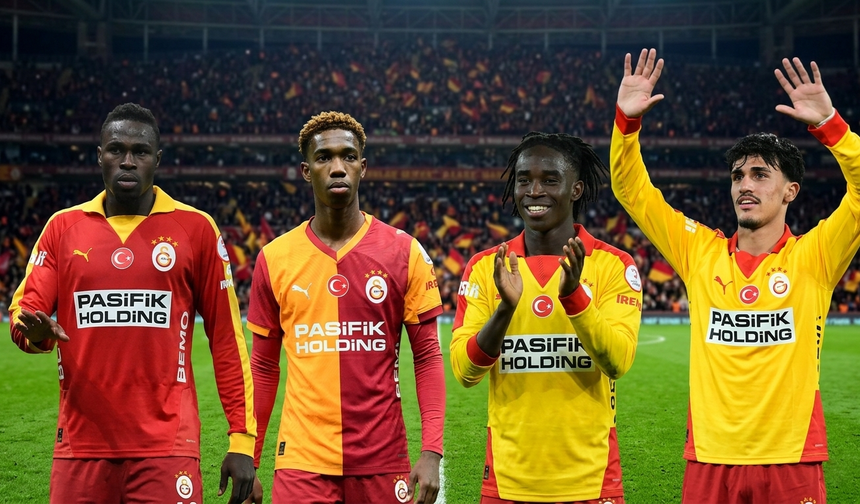 Galatasaray'da 4 futbolcu ilk kez şampiyonluk sevinci yaşadı