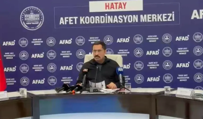 Hatay Valisi Masatlı: 2 kişi hayatını kaybetti