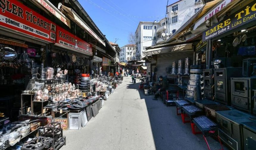 ABB’den Tenekeciler Caddesi’ne estetik dokunuş