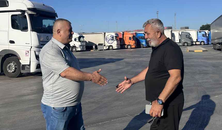 TIR şoförleri bayrama ailelerinden uzakta girdi