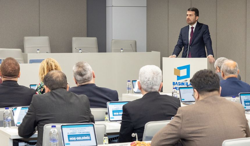 Genel Müdür Çay: Basın camiamız için yapıcı çözümler üretmeye odaklandık
