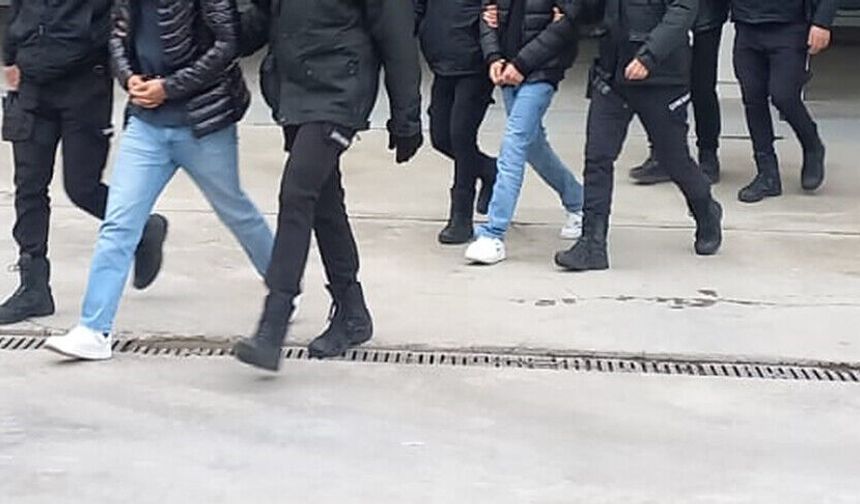 Organize suç örgütlerine yönelik 16 ildeki operasyonlarda 105 şüpheli tutuklandı