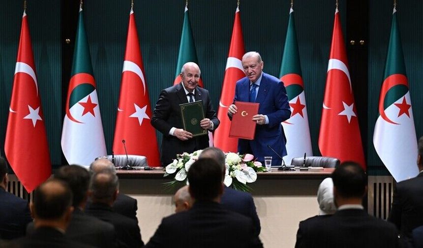 Türkiye ile Cezayir arasında anlaşmalar imzalandı