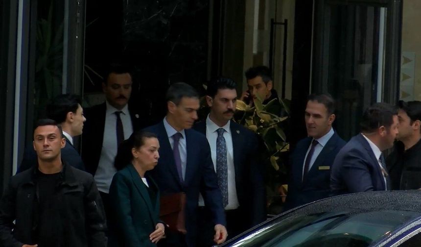 Uçağı Ankara'ya zorunlu iniş yapan İspanya Başbakanı Sanchez, Ermenistan'a hareket etti