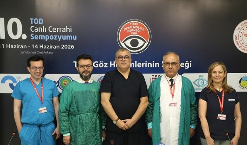 Göz hekimleri canlı yayında 70 ameliyat yapacak