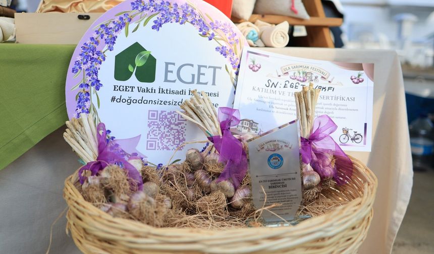 EGET’e Ula Sarımsağı ile Memecik Zeytinyağı’ndan ödül