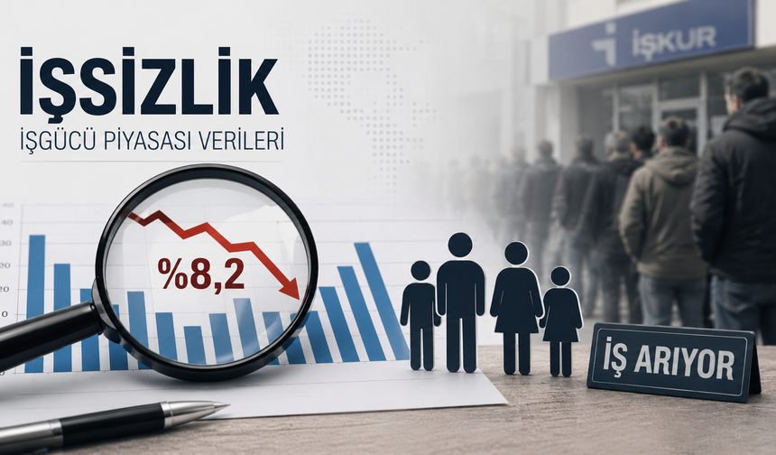 İşsizlik mayıs ayında yüzde 8,2 ile sabit kaldı! Genç işsizliği yükseldi