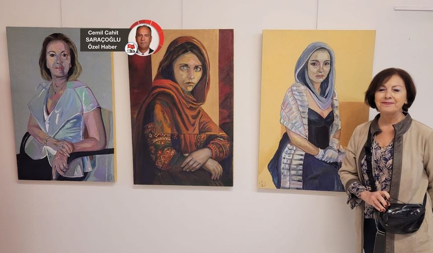 Sanatçı Turan Cumhuriyet kadını ile İnes’i ve Sharbat Gula’yı anlattı